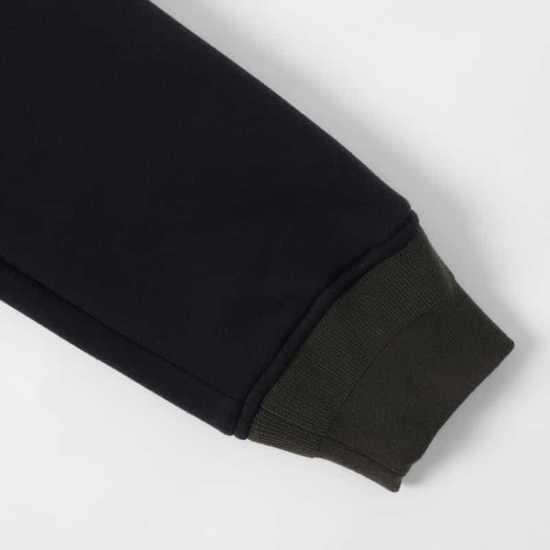 SACAI SACAI＜サカイ＞ コンビネーション スウェットポロシャツ NAVY