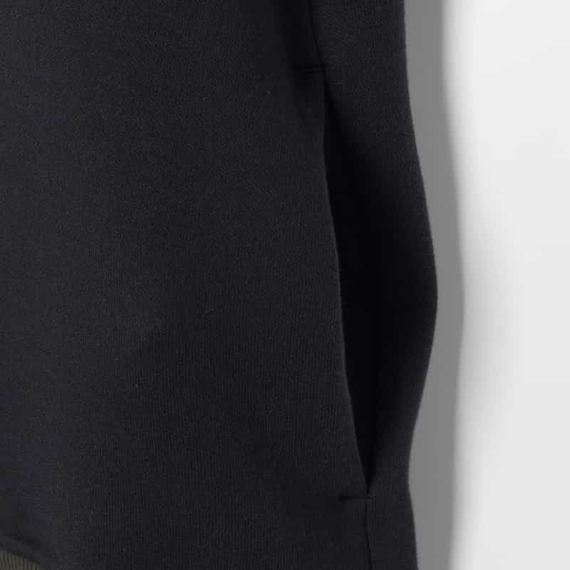SACAI SACAI＜サカイ＞ コンビネーション スウェットポロシャツ NAVY
