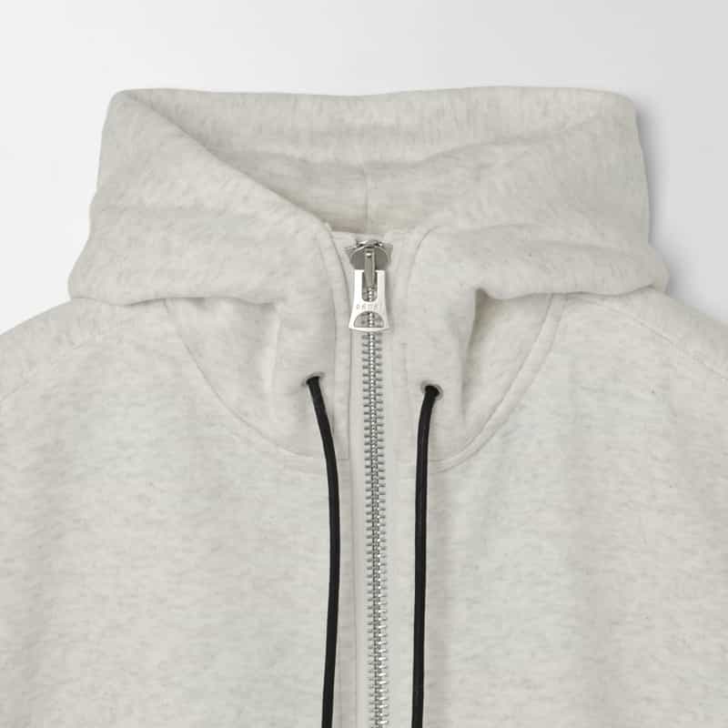 SACAI SACAI＜サカイ＞ ジップアップスウェットフーディ OFF WHITE