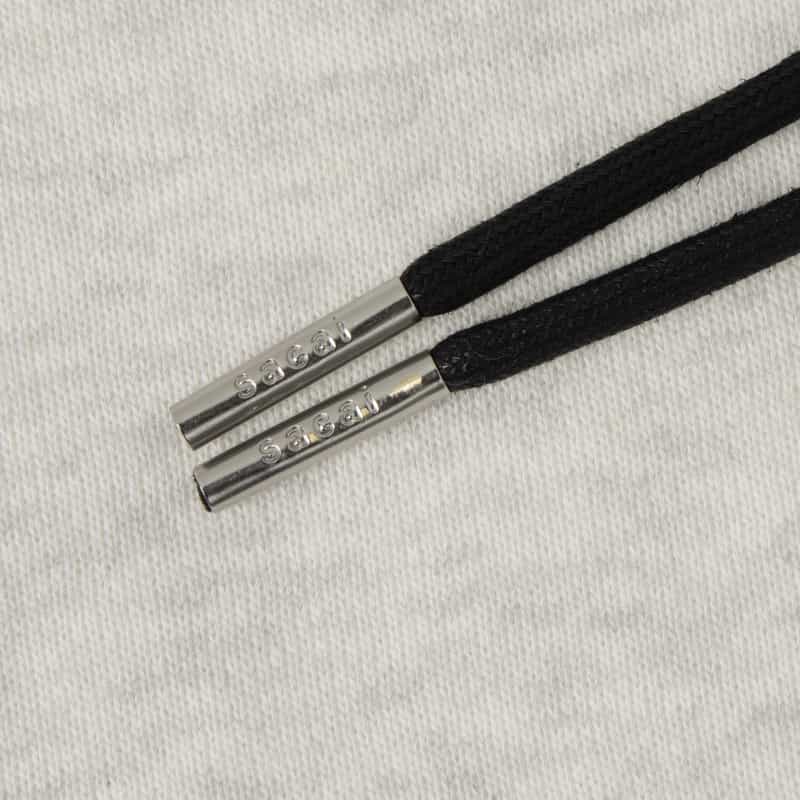 SACAI SACAI＜サカイ＞ ジップアップスウェットフーディ OFF WHITE