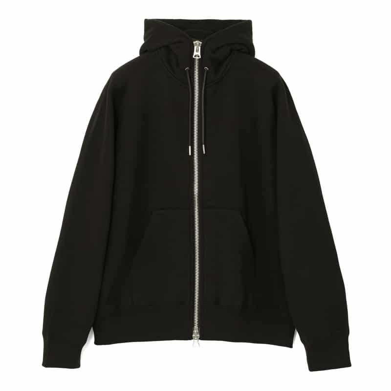 SACAI SACAI＜サカイ＞ ジップアップスウェットフーディ BLACK