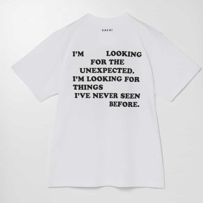 SACAI SACAI ＜サカイ＞ プリントTシャツ WHITE