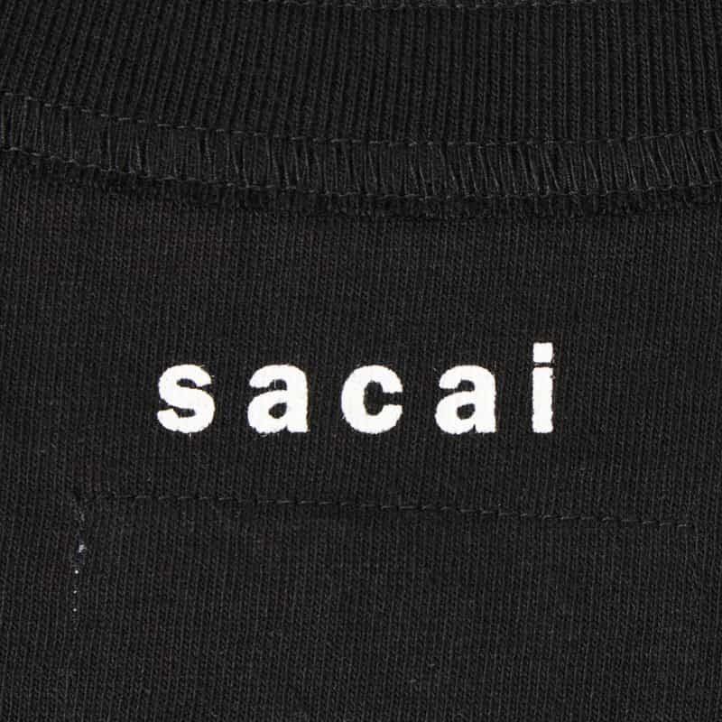 SACAI SACAI ＜サカイ＞ プリントTシャツ BLACK