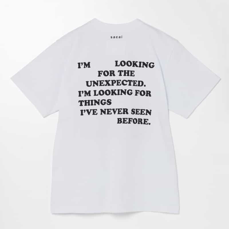 SACAI SACAI ＜サカイ＞ プリントTシャツ WHITE