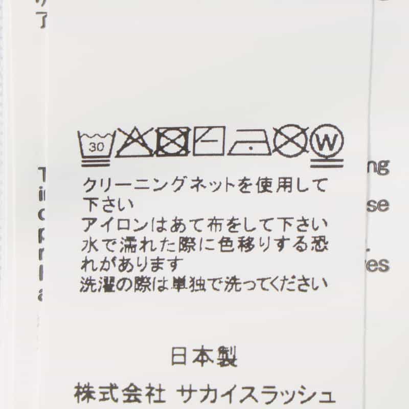 SACAI SACAI ＜サカイ＞ プリントTシャツ WHITE