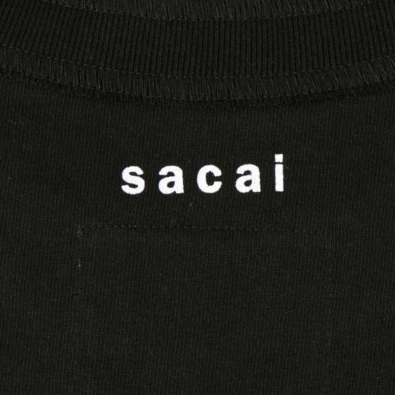 SACAI SACAI ＜サカイ＞ プリントTシャツ BLACK