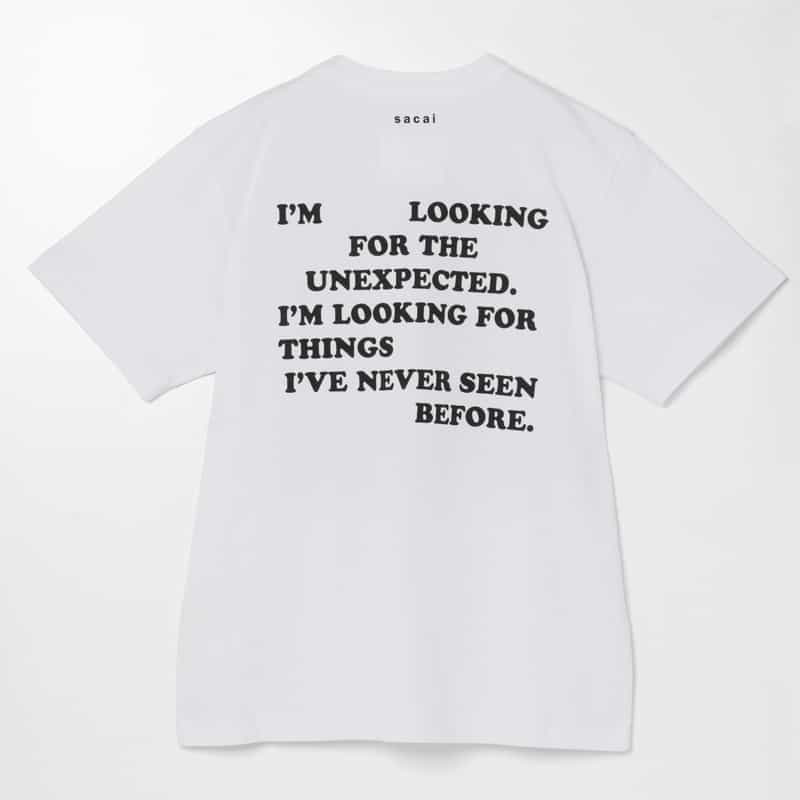 SACAI SACAI ＜サカイ＞ プリントTシャツ WHITE