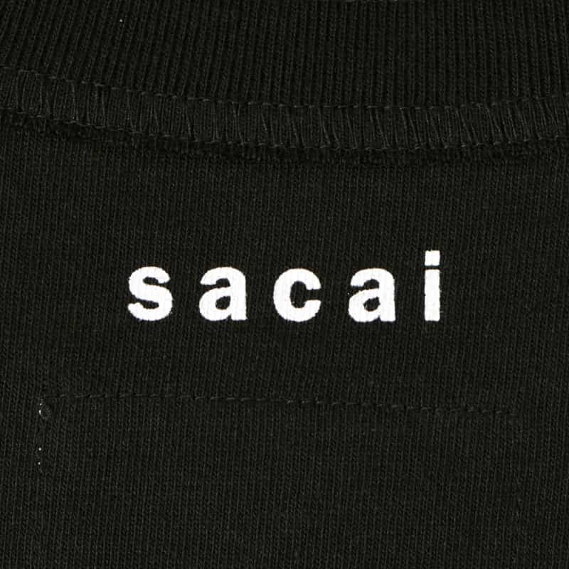 SACAI SACAI ＜サカイ＞ プリントTシャツ BLACK