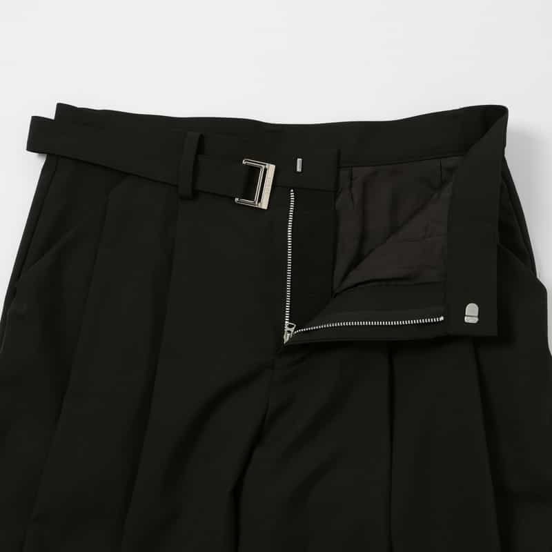 SACAI SACAI ＜サカイ＞ スーチングパンツ BLACK