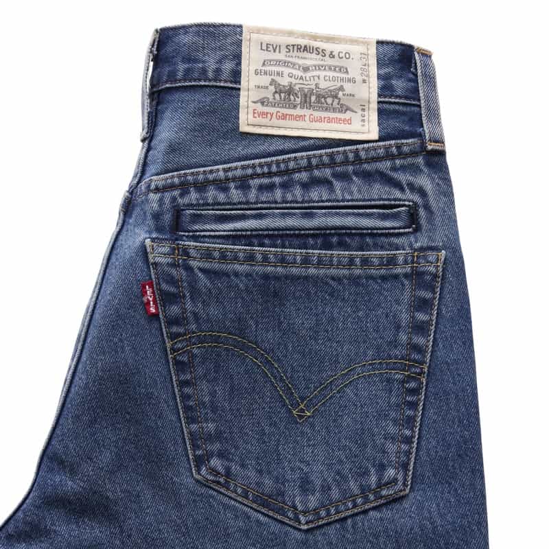 SACAI SACAI ＜サカイ＞ リーバイス コラボレート フレアデニムパンツ BLUE