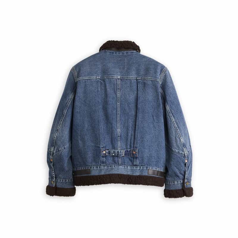 SACAI SACAI ＜サカイ＞ リーバイス コラボレート コンビネーションデニムジャケット BLUE