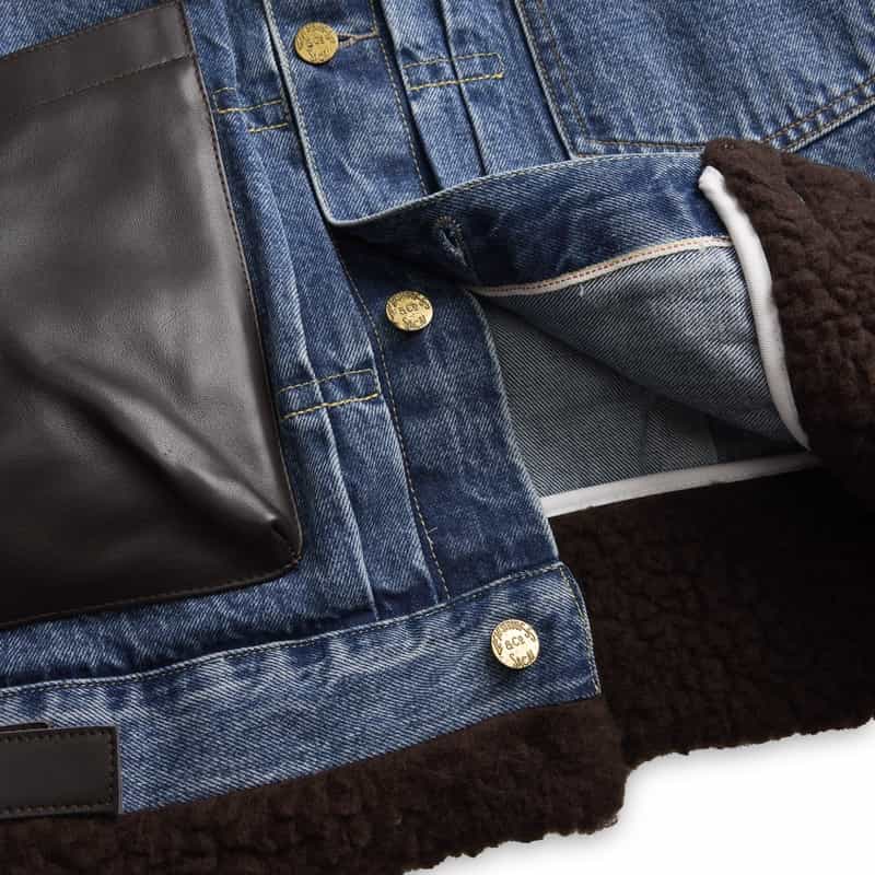 SACAI SACAI ＜サカイ＞ リーバイス コラボレート コンビネーションデニムジャケット BLUE
