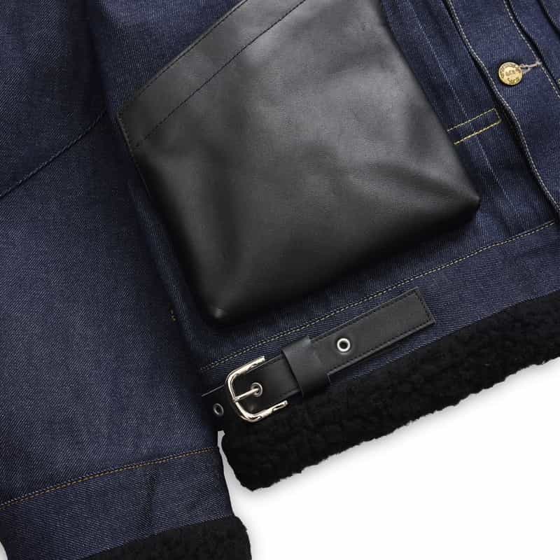 SACAI SACAI ＜サカイ＞ リーバイス コラボレート コンビネーションデニムジャケット INDIGO