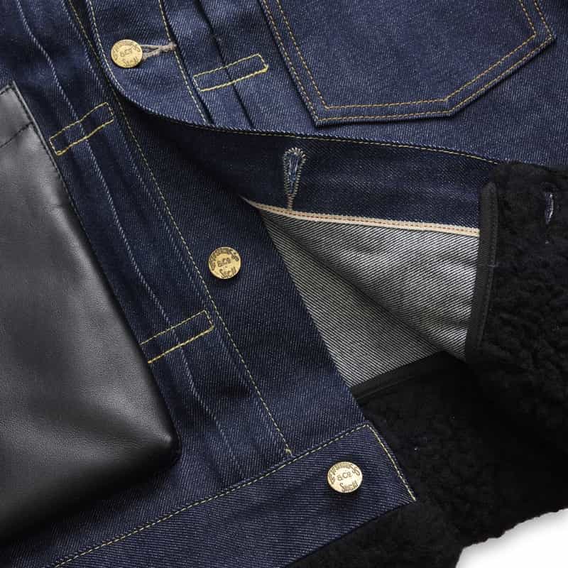 SACAI SACAI ＜サカイ＞ リーバイス コラボレート コンビネーションデニムジャケット INDIGO