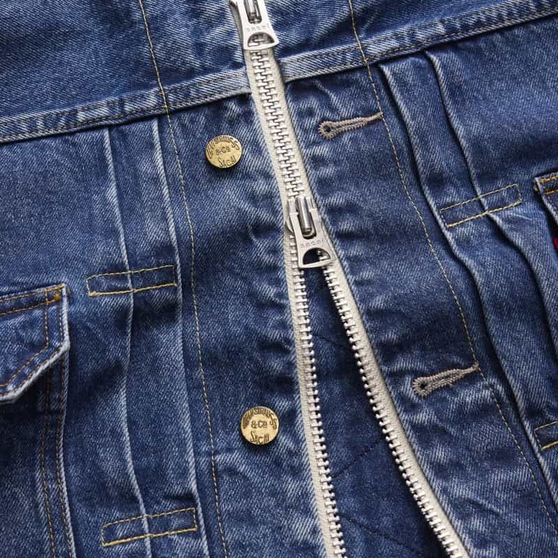 SACAI SACAI ＜サカイ＞ リーバイス コラボレート デニムジャケット BLUE