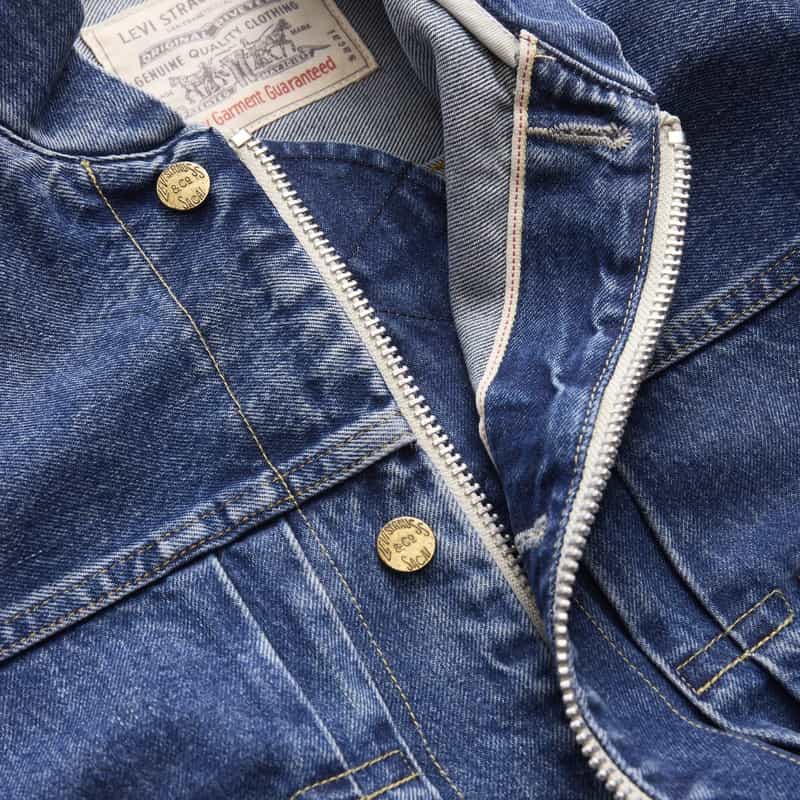 SACAI SACAI ＜サカイ＞ リーバイス コラボレート デニムジャケット BLUE