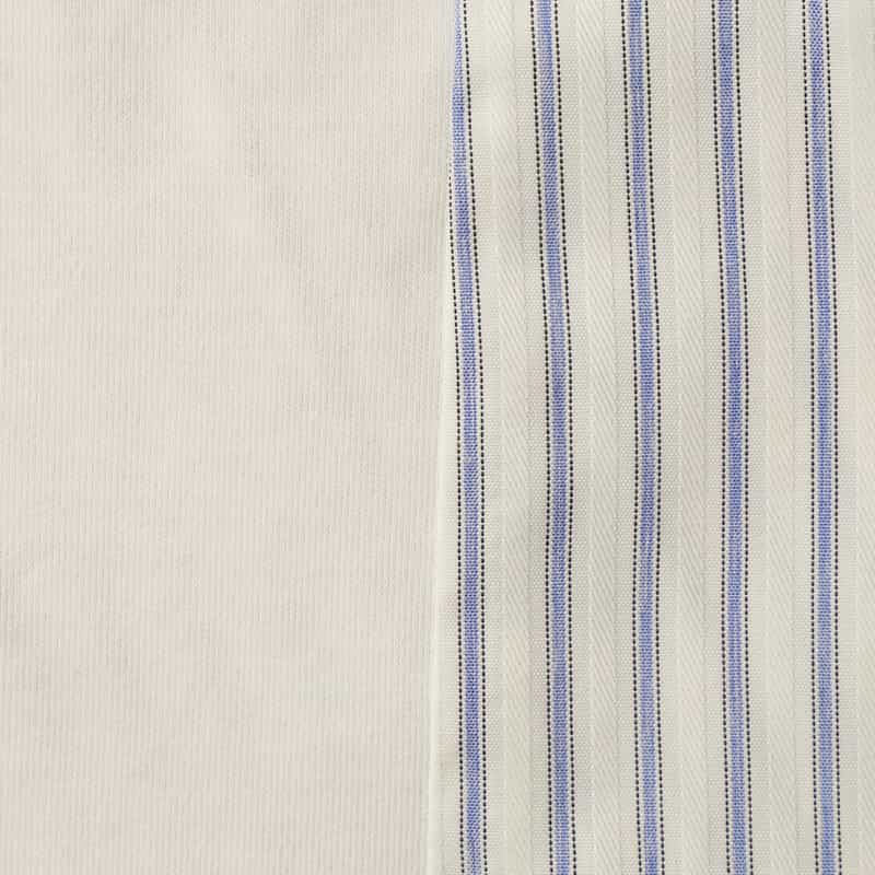 BARNEYS NEW YORK ウォッシャブル 異素材コンビネーションカットソー WHITE