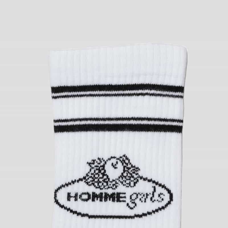 HOMME GIRLS HOMME GIRLS ＜オム ガールズ＞ソックス（3足セット） WHITE