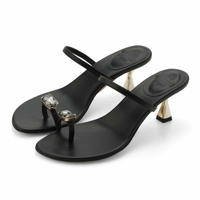 IL SANDALO OF CAPRI ＜イル サンダロ オブ カプリ＞ ビジュー付きトングサンダル