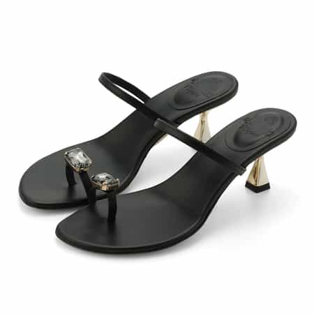 IL SANDALO OF CAPRI ＜イル サンダロ オブ カプリ＞ ビジュー付きトングサンダル