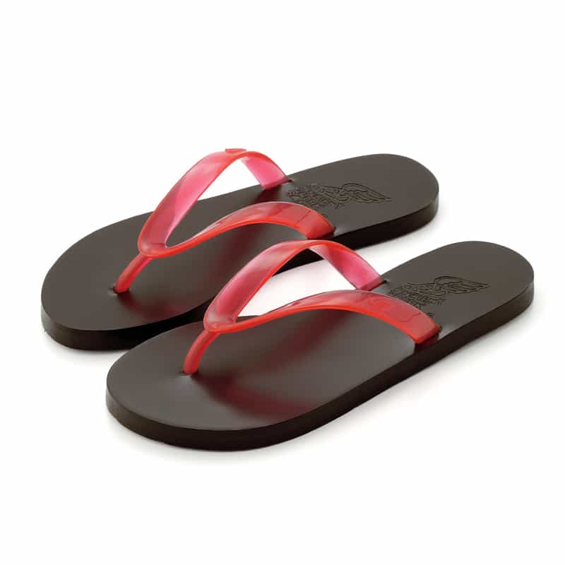 ANCIENT GREEK SANDALS ANCIENT GREEK SANDALS ＜エンシェントグリークサンダルズ＞　ジェリートングサンダル RED
