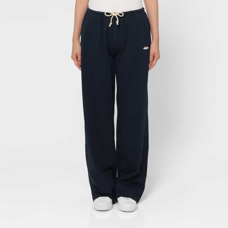 HOMME GIRLS HOMME GIRLS ＜オム ガールズ＞ ロゴ入りドローストリング ラウンジパンツ NAVY