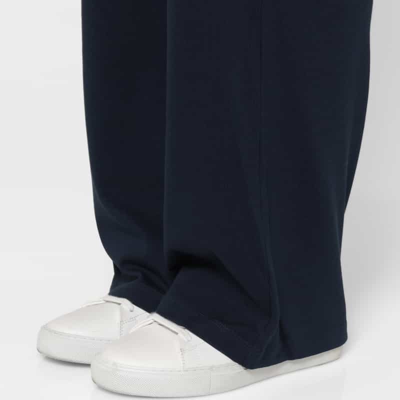 HOMME GIRLS HOMME GIRLS ＜オム ガールズ＞ ロゴ入りドローストリング ラウンジパンツ NAVY