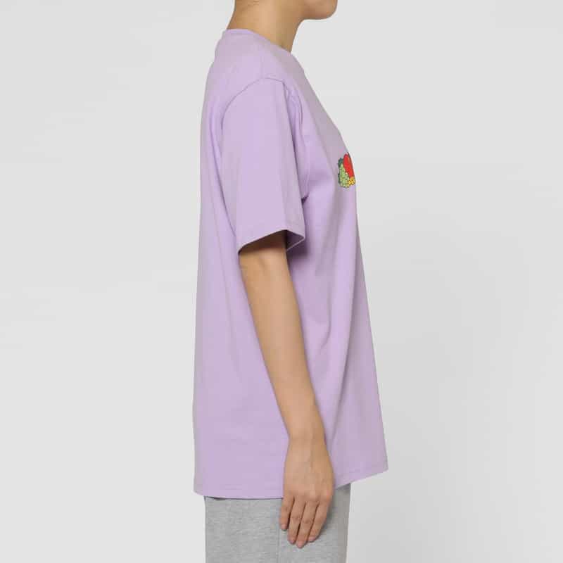 HOMME GIRLS HOMME GIRLS ＜オム ガールズ＞ フルーツプリントTシャツ PURPLE