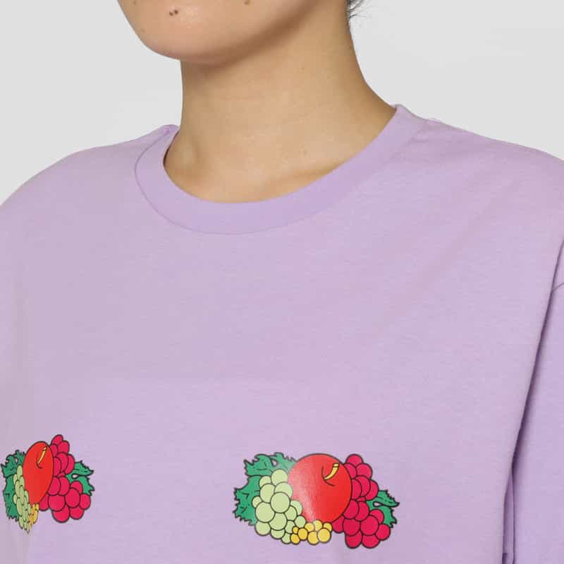 HOMME GIRLS HOMME GIRLS ＜オム ガールズ＞ フルーツプリントTシャツ PURPLE