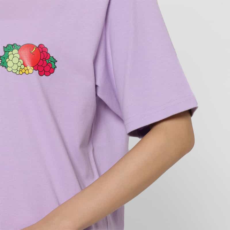 HOMME GIRLS HOMME GIRLS ＜オム ガールズ＞ フルーツプリントTシャツ PURPLE