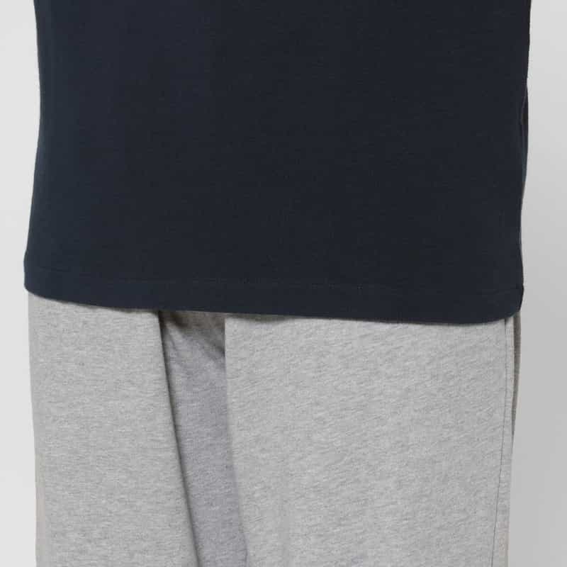 HOMME GIRLS HOMME GIRLS ＜オム ガールズ＞ ロゴ入りロングスリーブポロシャツ NAVY