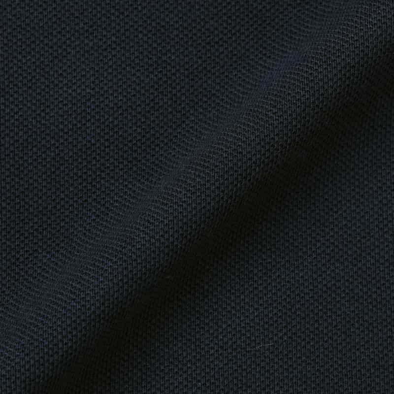 HOMME GIRLS HOMME GIRLS ＜オム ガールズ＞ ロゴ入りロングスリーブポロシャツ NAVY