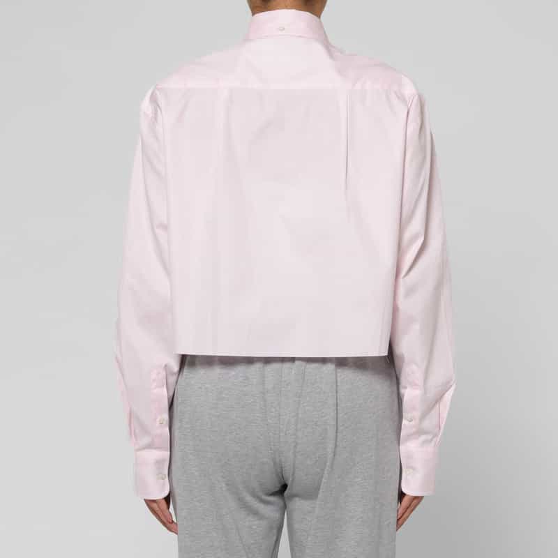 HOMME GIRLS HOMME GIRLS ＜オム ガールズ＞ クロップドシャツ PINK
