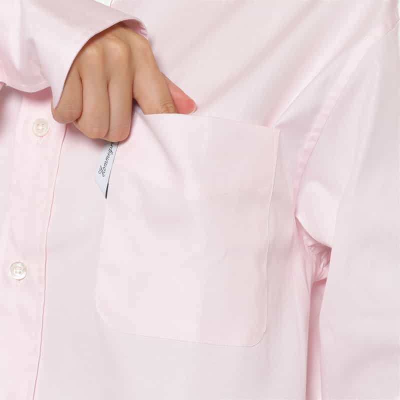 HOMME GIRLS HOMME GIRLS ＜オム ガールズ＞ クロップドシャツ PINK