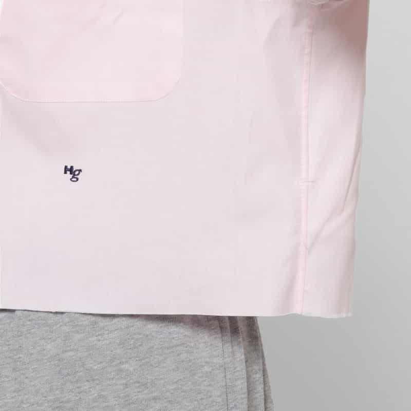 HOMME GIRLS HOMME GIRLS ＜オム ガールズ＞ クロップドシャツ PINK