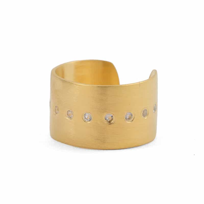 LA SOEUR LA SOEUR＜ラ スール＞ イヤーカフ（トパーズ） GOLD
