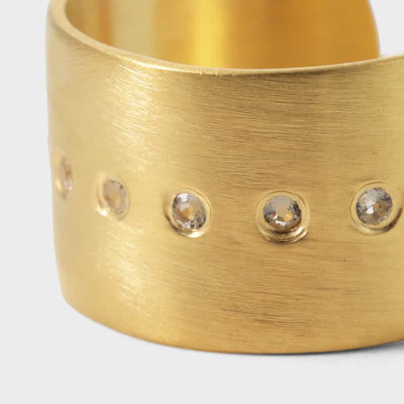 LA SOEUR LA SOEUR＜ラ スール＞ イヤーカフ（トパーズ） GOLD