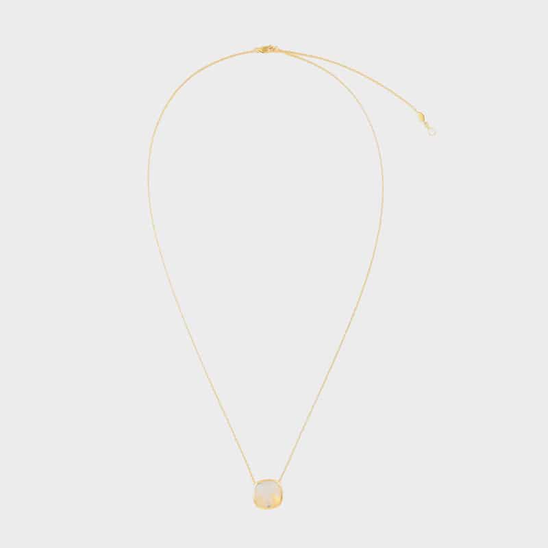 LA SOEUR LA SOEUR＜ラ スール＞ ロングネックレス（ムーンストーン） GOLD