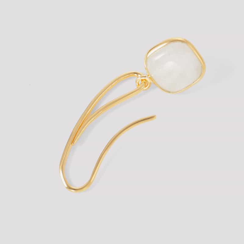 LA SOEUR LA SOEUR＜ラ スール＞ ピアス（ムーンストーン） GOLD