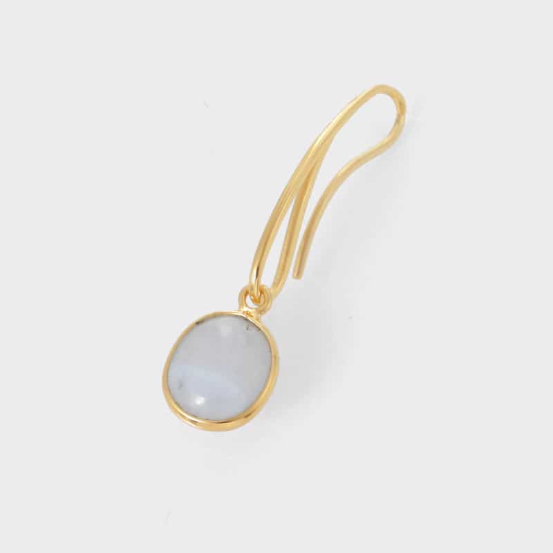 LA SOEUR LA SOEUR＜ラ スール＞ ピアス（ブルーレース） GOLD