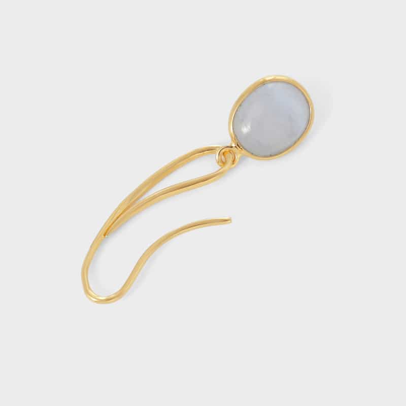 LA SOEUR LA SOEUR＜ラ スール＞ ピアス（ブルーレース） GOLD