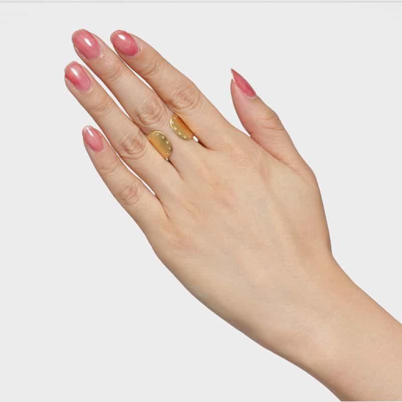 LA SOEUR LA SOEUR＜ラ スール＞ リング（トパーズ） 15号 GOLD