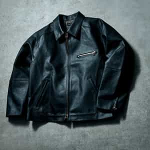 【オンラインストア限定先行受注販売】BARNEYS NEW YORK by ANCELLM　ホースレザーブルゾン