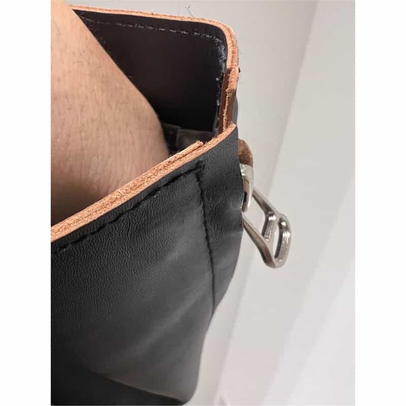 BARNEYS NEW YORK BARNEYS NEW YORK by ANCELLM　ホースレザーブルゾン BLACK