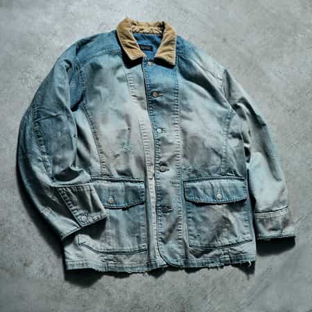 【オンラインストア限定先行受注販売】BARNEYS NEW YORK by ANCELLM　デニムカバーオール
