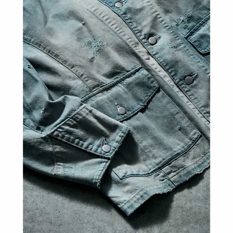 BARNEYS NEW YORK 【オンラインストア限定先行受注販売】BARNEYS NEW YORK by ANCELLM　デニムカバーオール BLUE