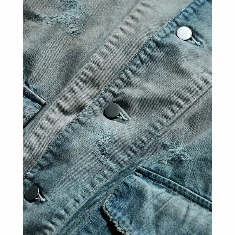 BARNEYS NEW YORK BARNEYS NEW YORK by ANCELLM　デニムカバーオール BLUE