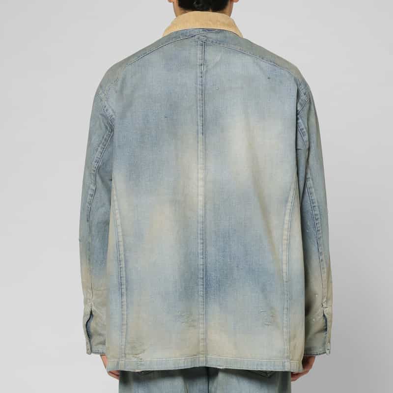 BARNEYS NEW YORK BARNEYS NEW YORK by ANCELLM　デニムカバーオール BLUE