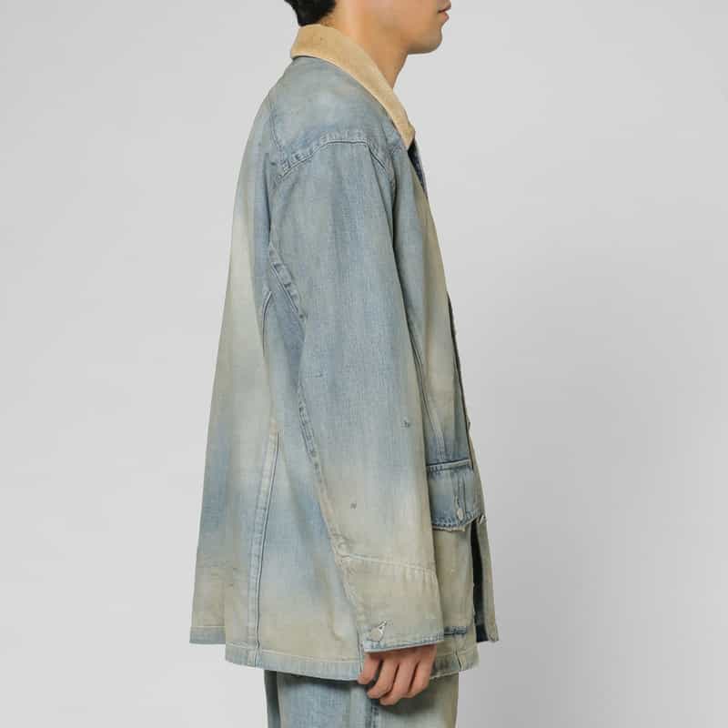 BARNEYS NEW YORK BARNEYS NEW YORK by ANCELLM　デニムカバーオール BLUE