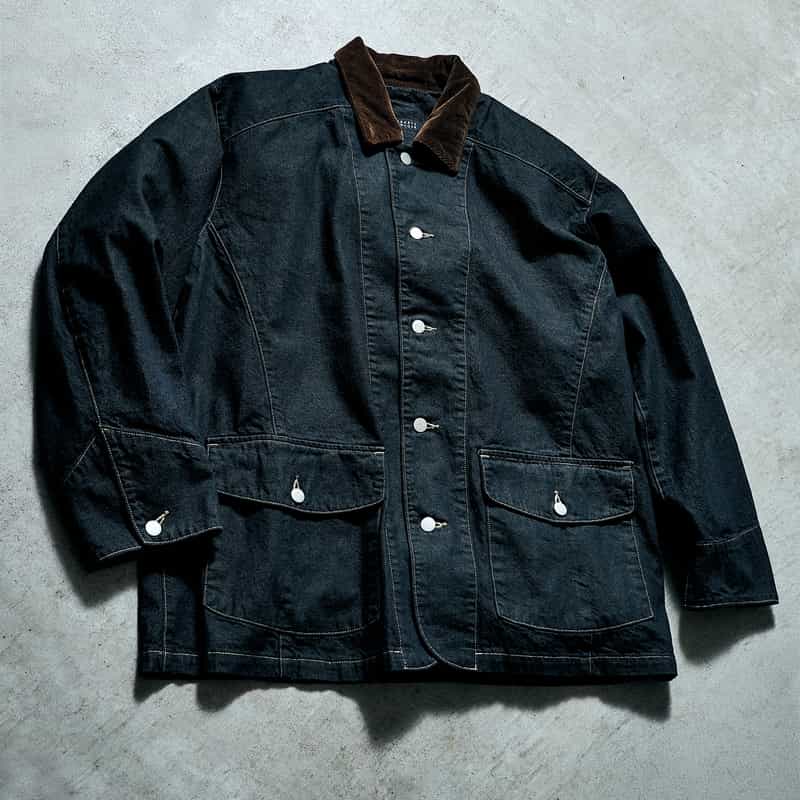 【オンラインストア限定先行受注販売】BARNEYS NEW YORK by ANCELLM　デニムカバーオール